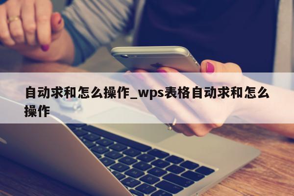 自动求和怎么操作_wps表格自动求和怎么操作