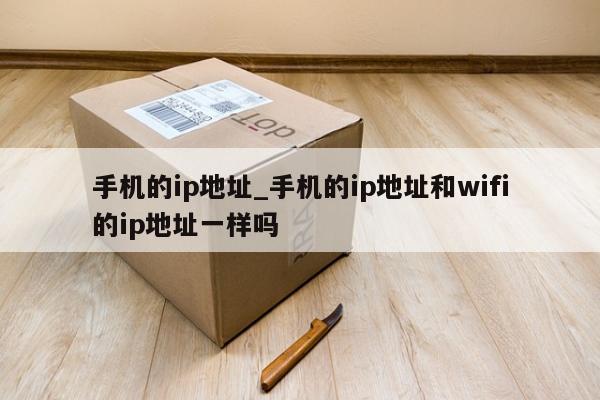 手机的ip地址_手机的ip地址和wifi的ip地址一样吗